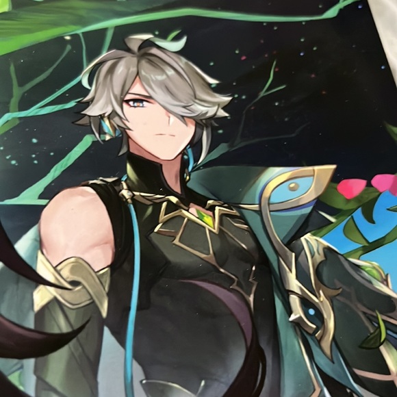 GENSHIN IMPACT Bundle: Limited Edition anime movie poster+ BOTH Tote Bags, Cards - Picture 14 of 14